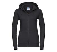Russell Europe Women's Zipped Hooded Sweatshirt Contemporary Fit Modern Design