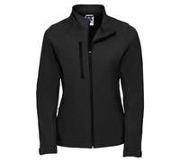 Russell Europe Women's Softshell Jacket Water Resistant Windproof Breathable