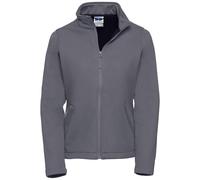 Russell Europe Women's Softshell Jacket Breathable Windproof Water-Resistant