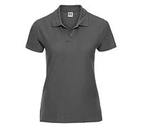 Russell Europe Women's Ultimate Classic Cotton Polo Shirt S Titanium Grey