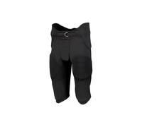 Russell F25PFW.BLK.M Youth Integrated 7 Piece Pad Pant, Black - Medium