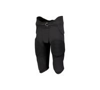 Russell F25PFW.BLK.XL Youth Integrated 7 Piece Pad Pant, Black - Extra Large