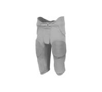 Russell F25PFW.GSV.S Youth Integrated 7 Piece Pad Pant, Grid Iron Silver - Small