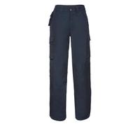 Russell GREY NAVY BLUE or BLACK Heavy Duty Workwear Trousers Stain Resistant