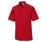 Russell hard polo classic red XL
