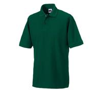Russell Hardwearing Polycotton Mens Polo Short Sleeve Casual Workwear Shirt
