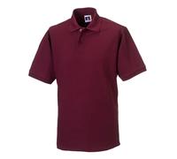 Russell Hardwearing Polycotton Mens Polo Short Sleeve Casual Workwear Shirt
