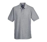 Russell Hardwearing Polycotton Mens Polo Short Sleeve Casual Workwear Shirt
