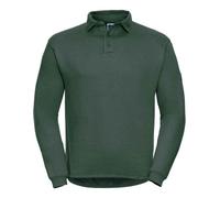 Russell Heavy Duty Collar Sweatshirt Polycotton Stain Resistant Workwear