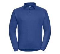 Russell Heavy Duty Collar Sweatshirt Polycotton Stain Resistant Workwear
