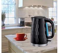 Russell Hobbs Honeycomb Black Kettle