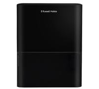 Russell Hobbs Dehumidifier 10 Litre/Day for Damp/Mould & Moisture in Home, Kitchen, Bedroom, Office, Caravan, Laundry Drying, 30m2 Room, Smart Timer, Black RHDH1001B
