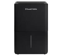 Russell Hobbs Dehumidifier 10 Litre/Day with Digital Display for Damp, Mould & Moisture in Home, Kitchen, Bedroom, Office, Caravan, Laundry Drying, 30m2 Room Coverage, Smart Timer, Black, RHDH1002B