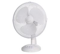 Russell Hobbs 12" Inch, Lightweight, Portable Desk Fan, 3 Speeds, Wide-Angled Oscillation, Powerful Airflow, Quiet Operation, Perfect for Bedroom or