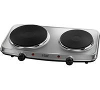 Russell Hobbs 15199 2 Plate Mini 2250W Electric Hob - Stainless Steel, Silver