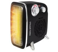 Russell Hobbs 1800W/1.8KW Vertical/Horizontal Retro Fan Heater with Variable ...