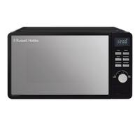 Russell Hobbs 19L Flatbed Microwave 650W, 8 Presets, Sleek Mirror Finish