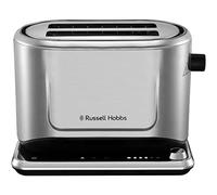 Russell Hobbs 2 Slice Attentiv Toaster with Colour Sense Technology; Adapts toasting time to bread type (Favourite settings memorised, Touch screen control, Lift & look, 1640W, Stainless Steel) 26210