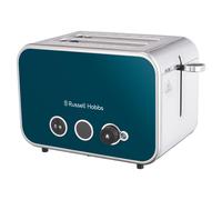 Russell Hobbs 2 Slice Distinctions Toaster (Countdown to ready, Extra wide & long slots, 6 Browning levels & Defrost/Reheat/Cancel