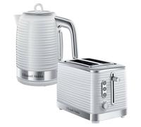 Russell Hobbs 2 Slice Toaster & Kettle Set, Inspire In White White One Size