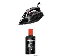 Russell Hobbs 20630 Powersteam Ultra Iron, 3100 W, Black and 21220 Descaler, 250 ml