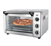 Russell Hobbs 26680 20L Air Fryer Mini Oven - Family Countertop Electric Convection, Airfryer, Grill and Toaster Oven, Stainless Steel, 1500 Watts