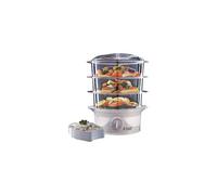 Russell Hobbs 21140 3-Tier Food Steamer, 800 W, 9 Litre, White