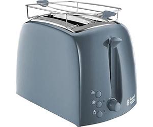 Russell Hobbs 21644-56 Toaster Texture Wide Slots - Grey