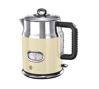 Russell Hobbs 21672 1.7l Capacity 360? Base Retro Vintage Kettle, Cream