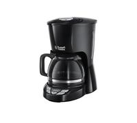 Russell Hobbs 22620-56 Coffee Machine Textures plus-22620-56, Stainless Steel, Black