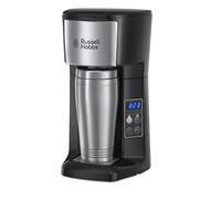 Russell Hobbs 22630 Brew and Go Filter Coffee Machine, 1.1 Liters and Mug, Stainless Steel, 400 Ml, Silver/Black