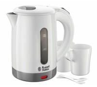 Russell Hobbs 23840 Compact Travel Electric Kettle, Plastic, 1000 W, White