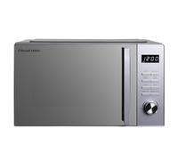 Russell Hobbs, RHFM2365S, 23L Flatbed Digital Microwave with 800W Power, 8 Auto-Cook Menus, Defrost Function and Child Lock in Silver