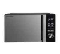 Russell Hobbs 23L Flatbed Digital Microwave with 800W Power, 8 Auto-Cook Menus, Defrost Function and Child Lock in Black, RHFM2365B