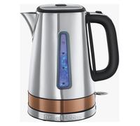 Russel Hobbs 24280 Luna Fast Boil Electric Kettle Stainless Steel with Copper Accents