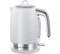 Russell Hobbs Inspire Textured White Plastic & Kettle White