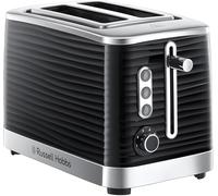 Russell Hobbs 24371 - Black 2 Slice Toaster - Extra Wide Slots - 1050W - Black