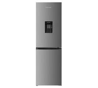 Russell Hobbs Freestanding Total No Frost Fridge Freezer 50/50 245L with Water Dispenser, Automatic Defrost, Adjustable Thermostat, Reversible Door, RH181TNF552E2SSWD (Stainless Steel)