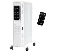 Russell Hobbs 11 Fin RHOFR2521-D Oil Filled Radiator With Remote Control 2500W - White, White