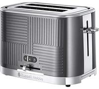Russell Hobbs 25250 1640W 2 Slice Toaster, Polished Accents, Staninless Steel