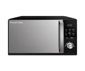 Russell Hobbs 25L 4-in-1 Digital Combination Microwave with Air Fryer Function, 10 Auto-Cook Settings, 900W with 5 Power Levels & 9 Air Fryer Function, Easy to Use, Defrost Setting, Black, RHMAF2504B
