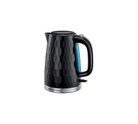 Russell Hobbs 26053 Cordless Electric Kettle - Contemporary Honeycomb Design with Fast Boil and Boil Dry Protection, 1.7 Litre, 3000 W, Grey