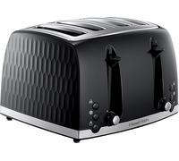 Russell Hobbs Honeycomb 26071 4 Slice Toaster - Black