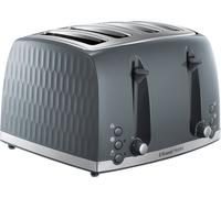 Russell Hobbs 26073 Honeycomb 4 Slice Toaster - Grey