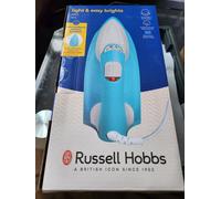 Russell Hobbs Light & Easy Brights Aqua Steam Iron, Fabric Softening Infused Ceramic Soleplate. 2x smoother glide, 2x durability, 240ml Water Tank, 115g Steam Shot, 35g Continuous Steam, 2400W, 26482