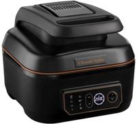 Digital Air Fryer and Multicooker - 7 Cooking Functions Including Airfryer, Slow Cooker, Grill, Roast and Bake, 5.5 Litre Capacity, Black