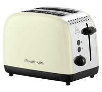 Russell Hobbs 26551 2 Slice Stainless Steel Toaster - Cream