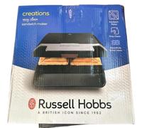 Russell Hobbs Creations Easy Clean Sandwich Maker Black