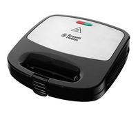 Russell Hobbs 3-in1 Toastie/Panini & Waffle Maker, 3 sets of non-stick dishwasher safe removable plates, Verticle storage, Power on & Heat ready lights, Handle with locking clip, 760W, 24540