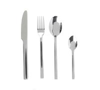 Russell Hobbs 32-Piece Cutlery Set - Deluxe Vermont Stainless Steel, Dishwasher Safe Flatware, Tableware for 8 Place Settings, Mirror Polish Finish, Lightweight Design, 15 Year Guarantee